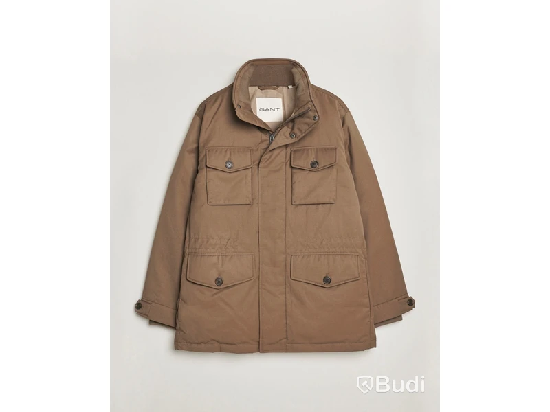 Vinterjacka Gant, Padded flannel field jacket, stl. XL, herr