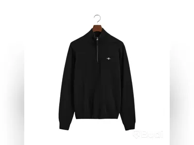 Tröja Gant, Superfine Lambswool Half Zip, stl. XXL, herr