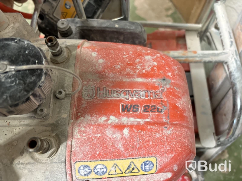 Väggsåg Husqvarna WS 220 med tillbehör -2023