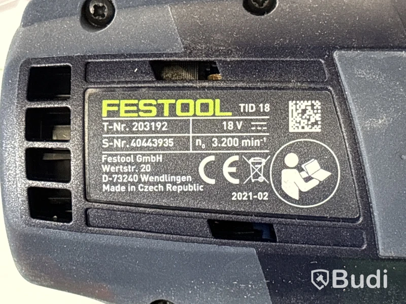 Skvruvdragare & slagskruvdragare Festool TID 18 & T 18