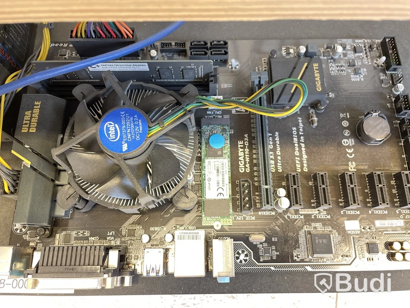 Parti med gruvmaskiner/miners för Bitcoin, Antminer T9+