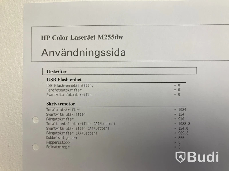 Skrivare HP Color LaserJet M255dw