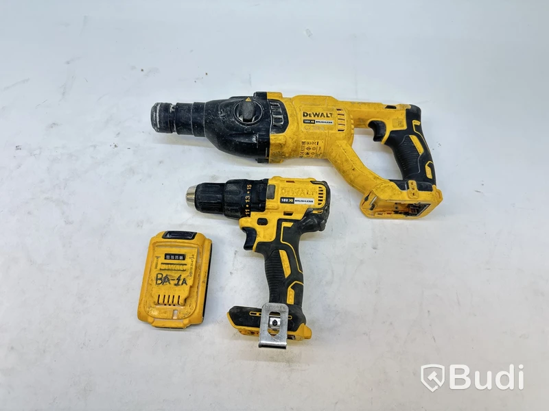 Skruvdragare och borrhammare Dewalt, DCD 777 och DCG 133