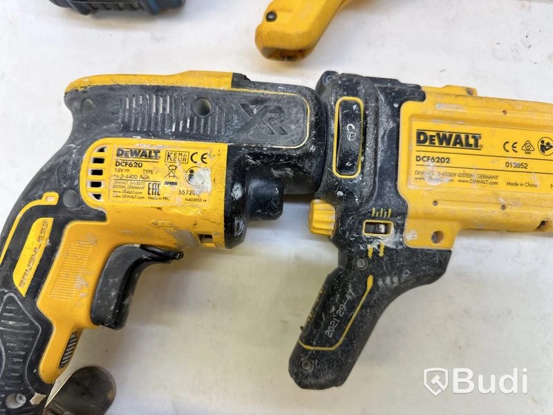 Diverse verktyg Dewalt, olika modeller