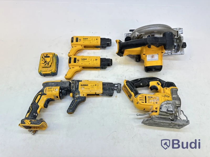 Diverse verktyg Dewalt, olika modeller