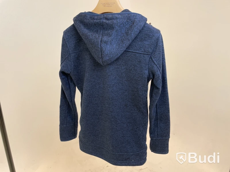 Zip-tröja Garphyttan blåspräcklig, stl. XS