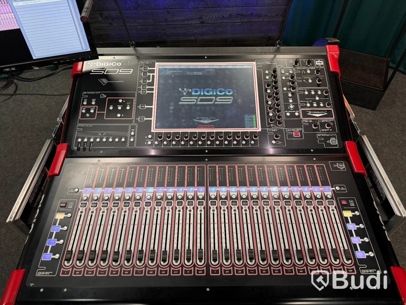 Mixerbord Digico, SD9 + MaDiRack