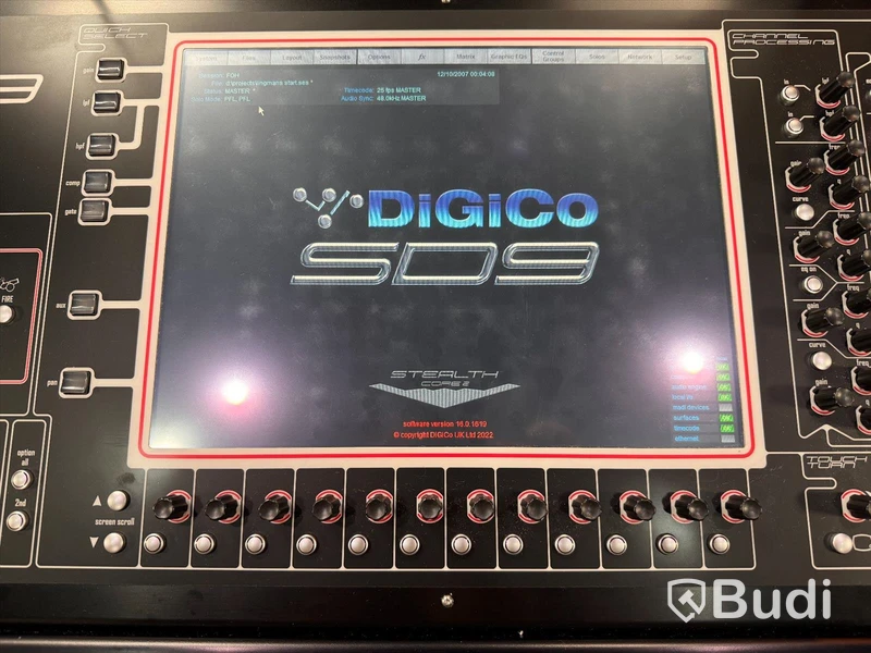 Mixerbord Digico, SD9 + MaDiRack