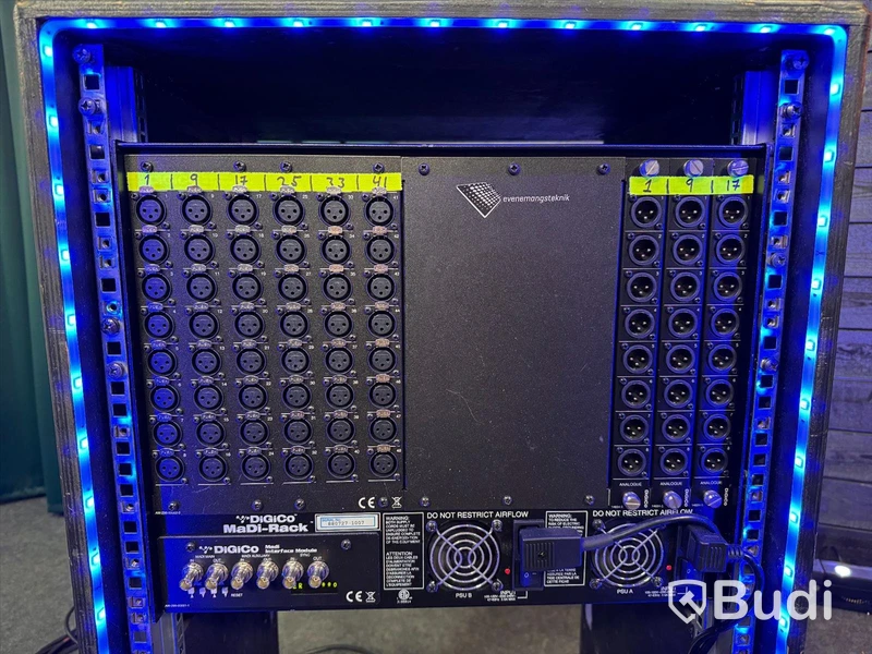 Mixerbord Digico, SD9 + MaDiRack