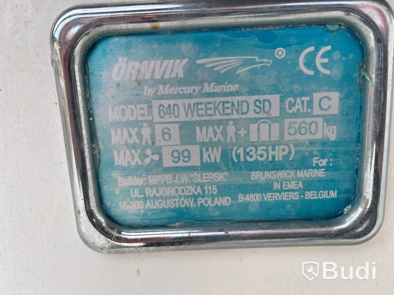 Örnvik 640 Weekend Cabin & Mercruiser 3.0L & Alpha drev