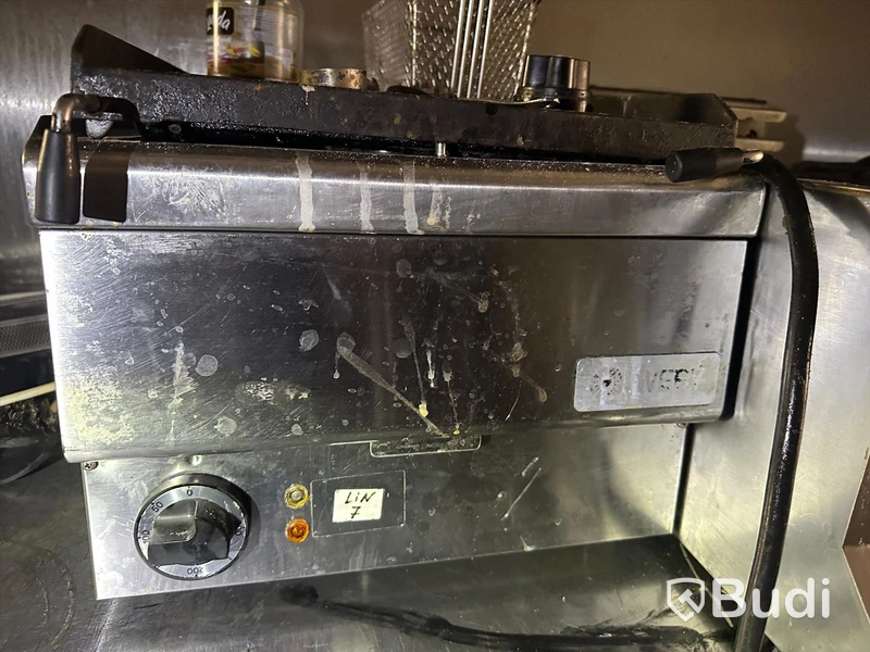 Elektrisk grill, modell mindre, 3-fas