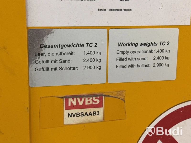 Grävsug Tinbin TC2 -2022