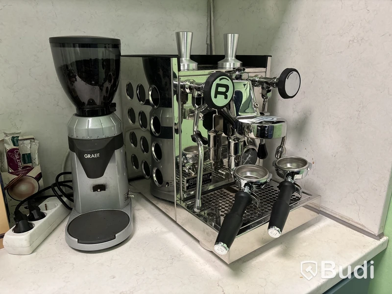 Espressomaskin Rocket Appartamento & kaffekvarn Graef