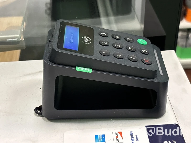 Kassasystem Zettle med iPad, kortterminal & kvittoskrivare