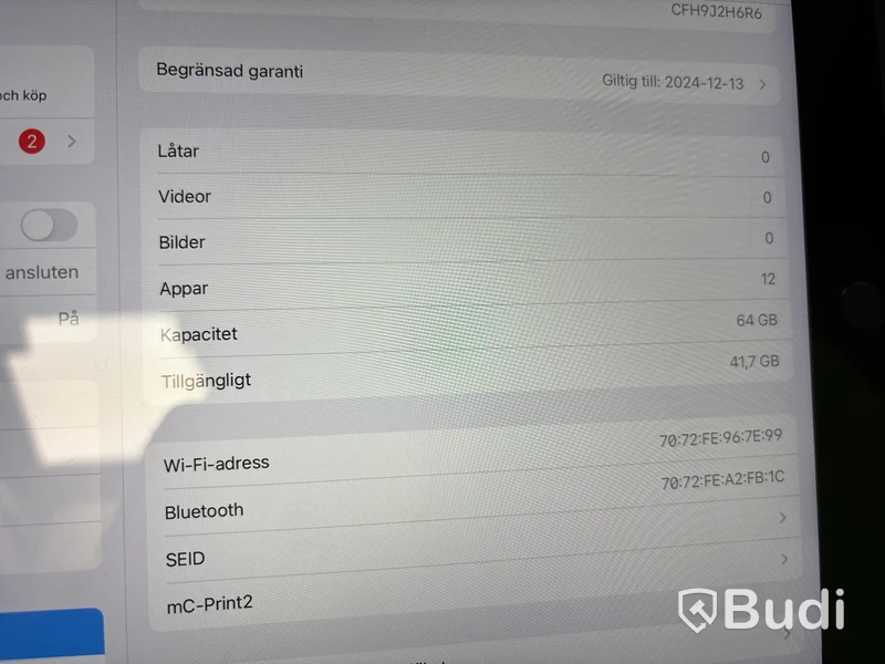 Kassasystem Zettle med iPad, kortterminal & kvittoskrivare