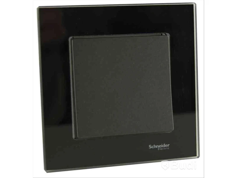 2 st. STRÖMBRYTARE TRAPP 1P A GLAS, INF EXXACT SOLID BLISTER, Schneider electric
