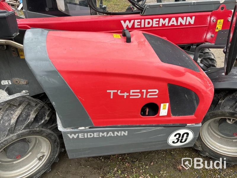 Teleskoplastare Weidemann T4512, -2017