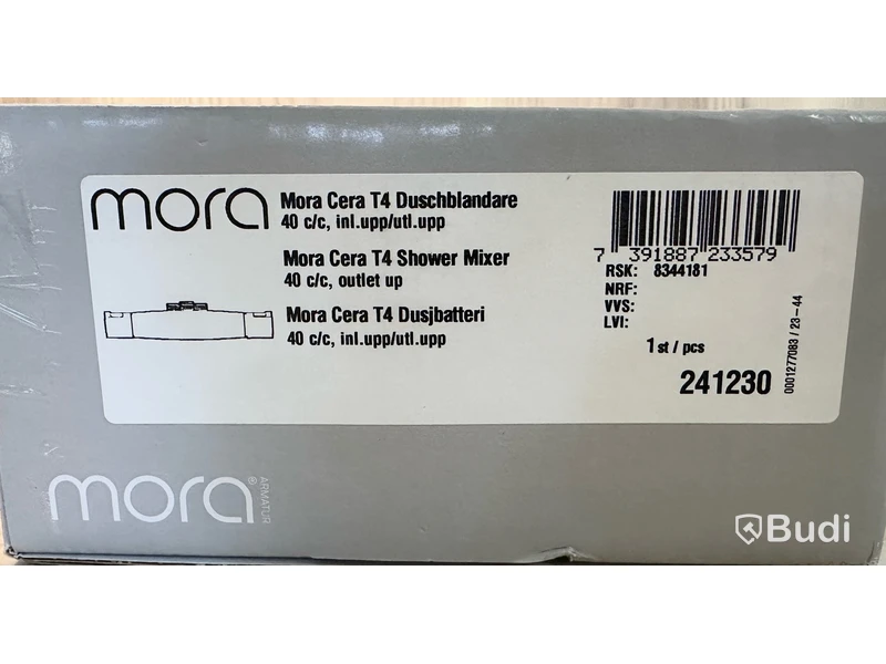 DUSHBLANDARE MORA, CERA, 40 C\/C, KROM, INL.UPP\/UTL.UPP