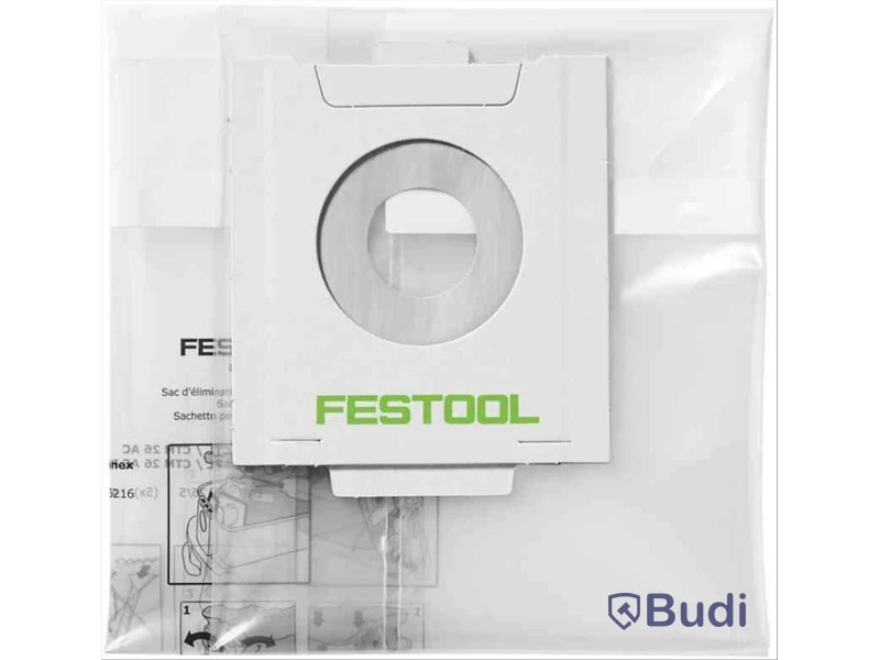 2 st. Förp. FILTERSÄCK FESTOOL ENS-CT, 26 AC