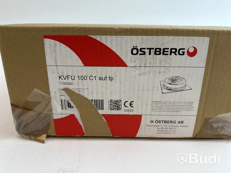 Fläkt Östberg, KVFU 100 C1 aut 1P