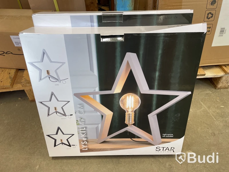 2 st. Julstjärna belysning, lysekil star trading