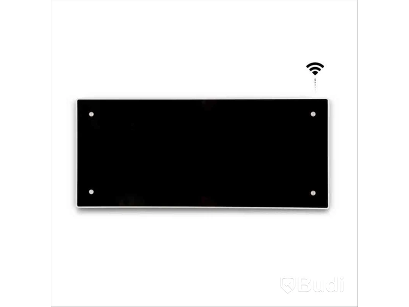 Radiator Adax, Clea H 06 WT, 600W 400V, Svart