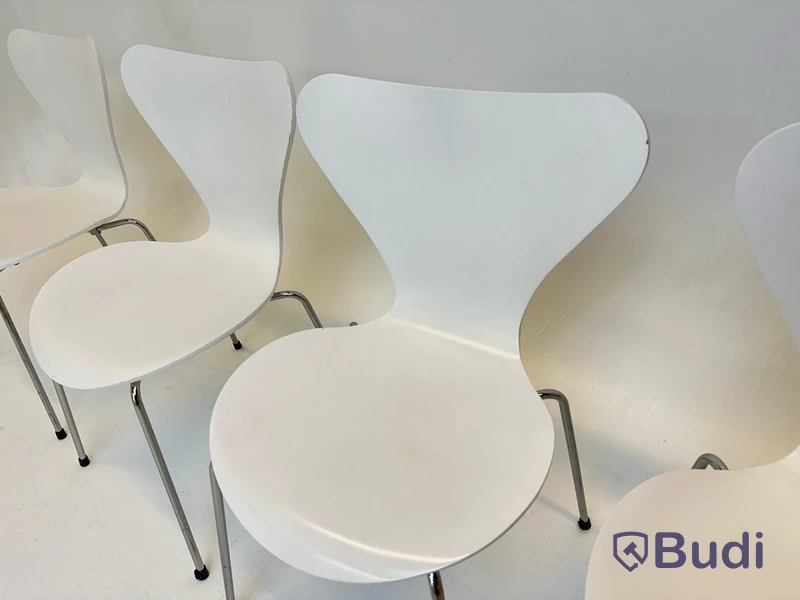 4 st. stolar Republic of Fritz Hansen, Design Arne Jacobsen
