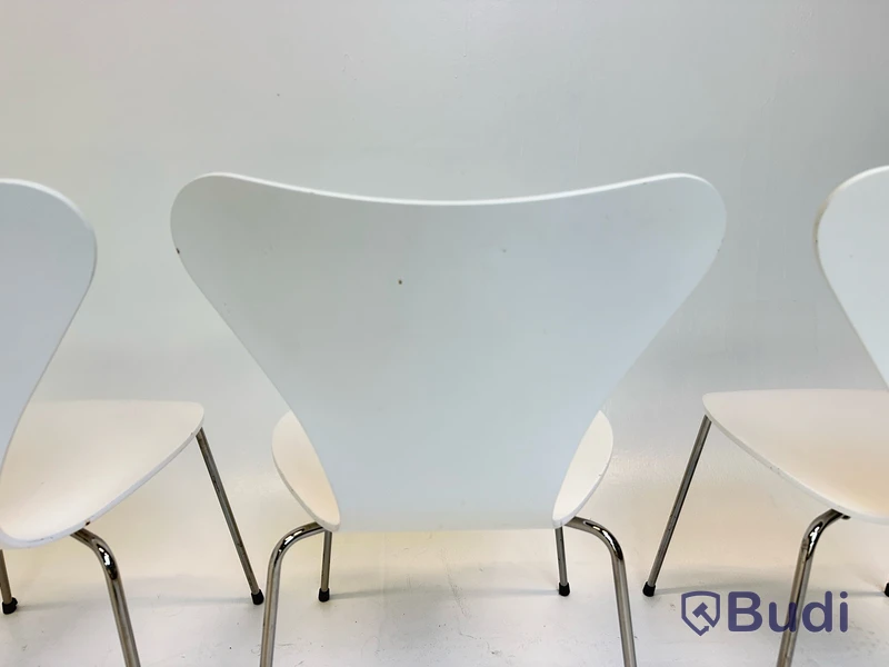 4 st. stolar Republic of Fritz Hansen, Design Arne Jacobsen