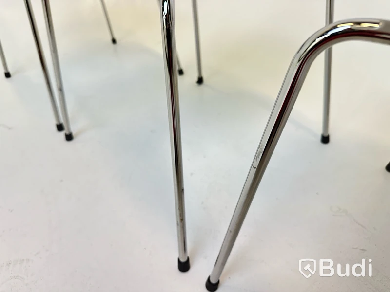 4 st. stolar Republic of Fritz Hansen, Design Arne Jacobsen.