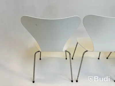 4 st. stolar Republic of Fritz Hansen, Design Arne Jacobsen.