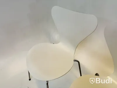 4 st. stolar Republic of Fritz Hansen, Design Arne Jacobsen.