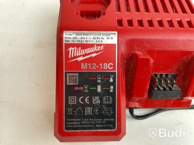 2 st. Laddare Milwaukee, C12C och M12-18C