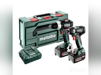 Verktygspaket Metabo, BS 18 LT BL och SSD 18 LT 200 BL inkl. Laddare och 2 st. Batterier.