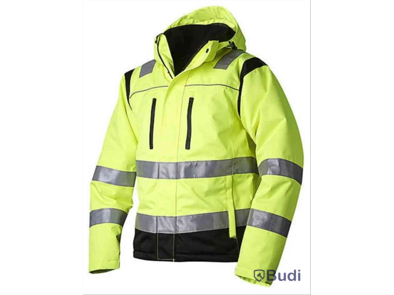 2 st. VINTERJACKA TOPSWEDE V4009, VARSEL GUL\/SVART XS, Totalt ord. pris inkl. moms: ca 1792 kr