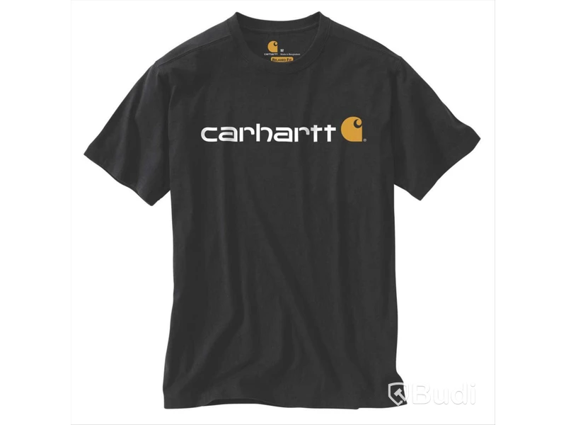 T-SHIRT CARHARTT 103361, LOGO SVART STL XL