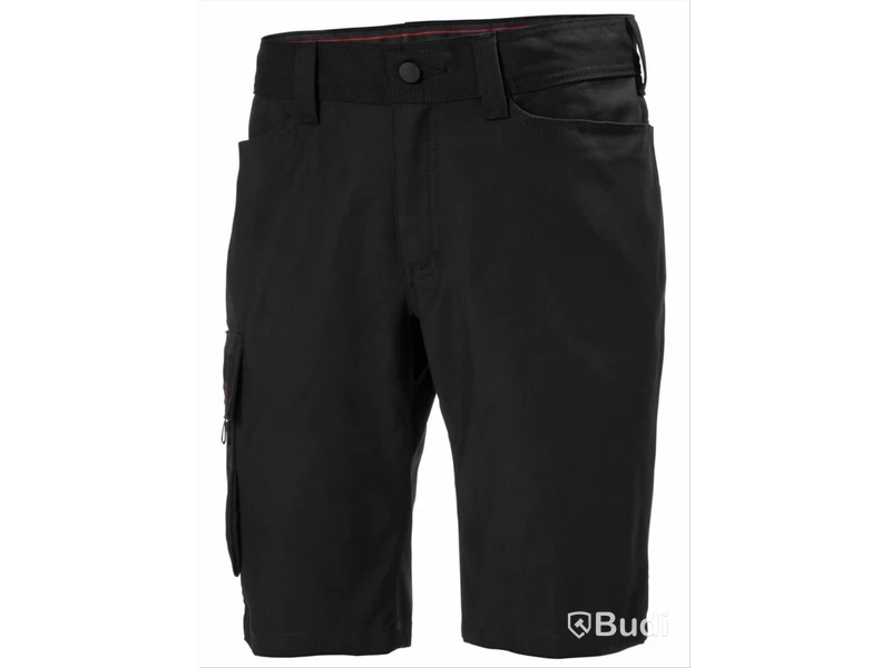SERVICESHORTS HH 77464-990 SVA, SVART OXFORD  C48,