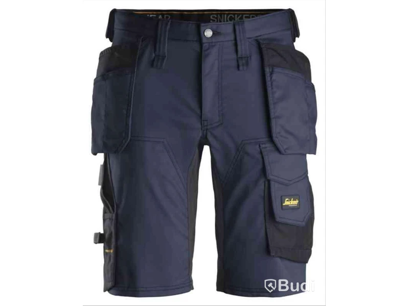 SHORTS SNICKERS 6141 MARIN\/, SVART STRETCH AW HF STL 52