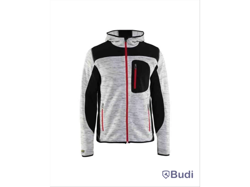 HUVJACKA BLK 4930-2117 GRÅMEL/SVART STL 2XL