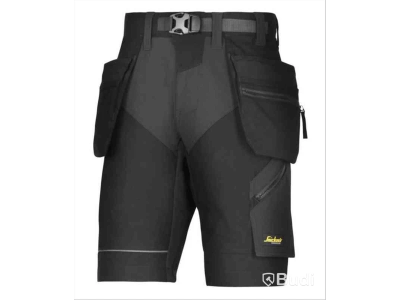 SHORTS SNICKERS 6904 SVART, STRETCH FW HF STL 64