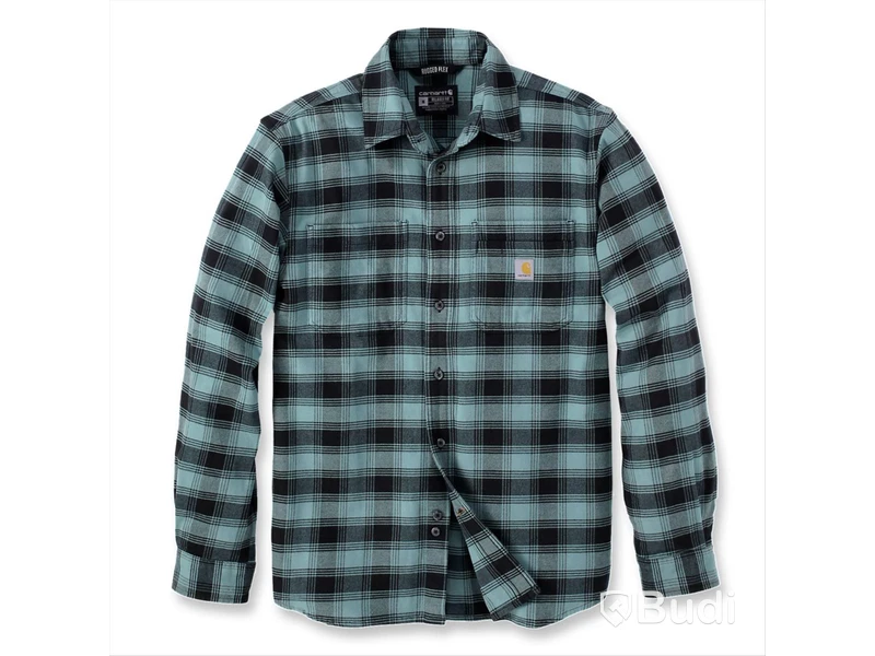 SKJORTA CARHARTT 105945GEO, MINTGRÖN\/SVART STL XL