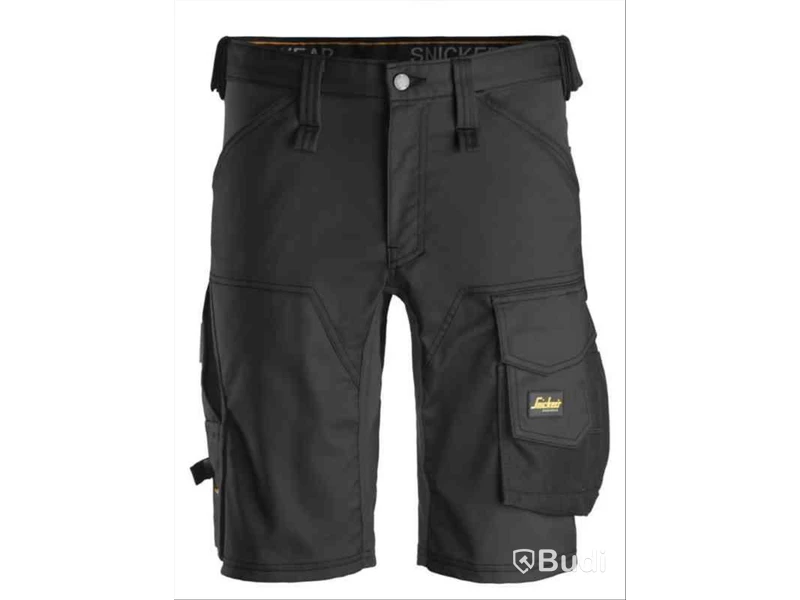 SHORTS SNICKERS 6143 SVART, STRETCH AW STL 62
