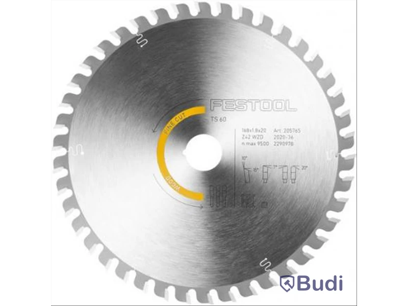 FESTOOL 205765 Saw blade for TS 60 K | Mister Worker®,