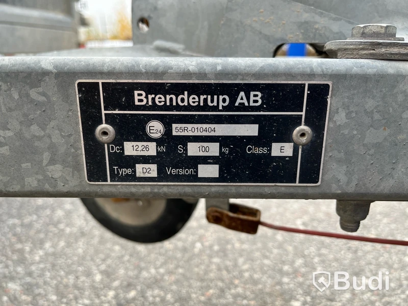 Släp med tippfunktion Brenderup S1938 | -2018