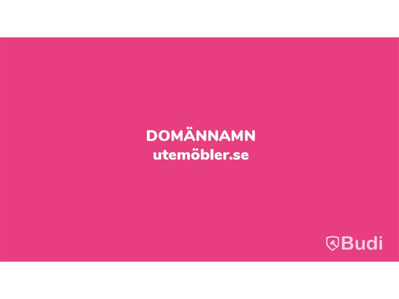 Domännamnet utemöbler.se