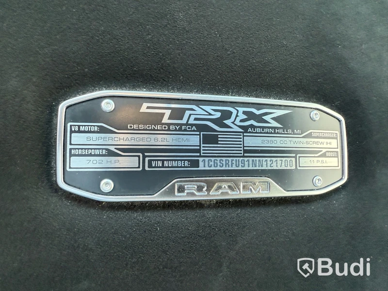 Dodge RAM 1500 TRX 6.2L -2022 | 711hk | Sportsystem