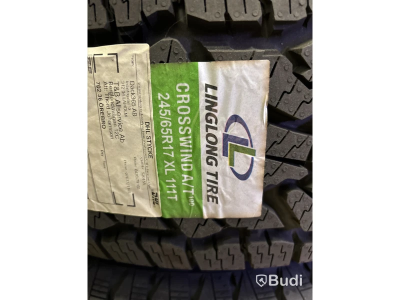 4 st nya däck Linglong Crosswind 245/65R17 M+S