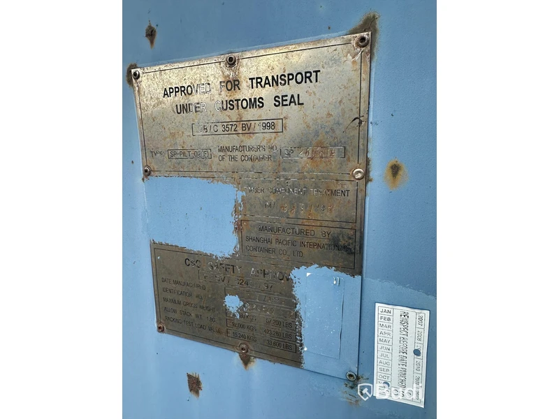 Container, 20 fot