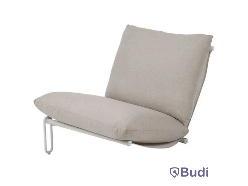 Påbyggnadsmodul Loungestol Brafab Blixt, vit/beige