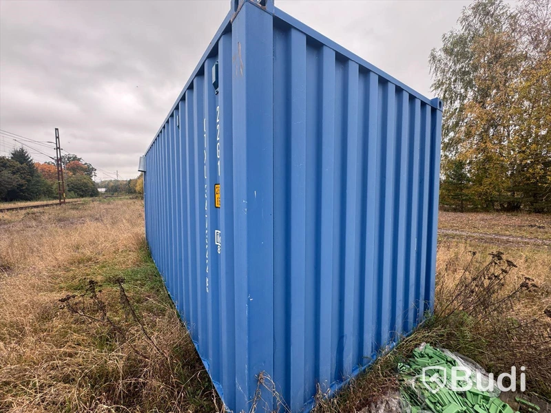20 fots container, isolerad,  verkstadinredd