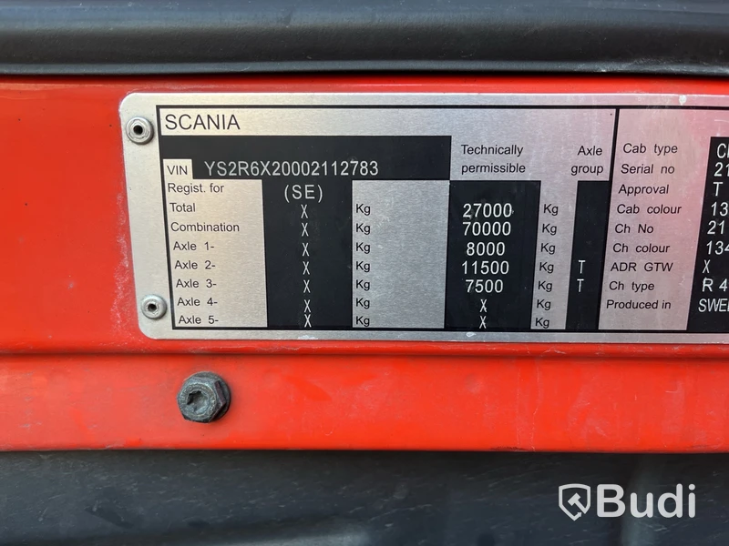 Kylbil Scania R490LB6X2 4MNB -2015 | Rep-objekt